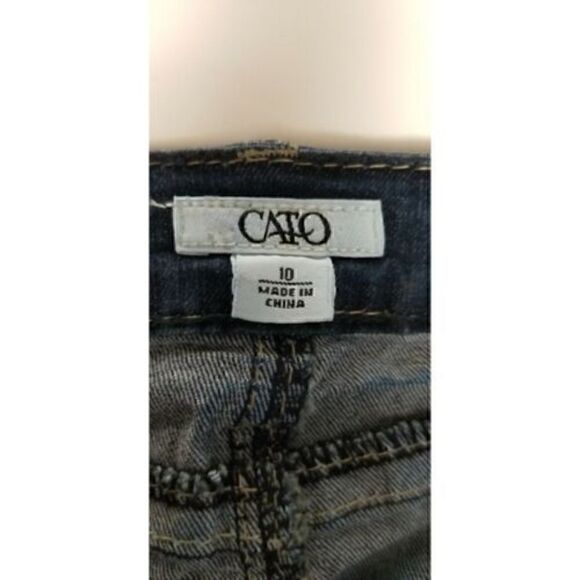 Cato Blue Jeans Short Size 10 - Picture 5 of 5